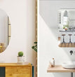 Combo of Oval Shape & Square Shape Mirror (Pack of 2)