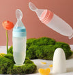 Premium Baby Food Squeeze Feeder Spoon, No-Mess Feeding Solution