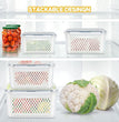 Kitchen Food Storage Containers Set (Pack of 2)
