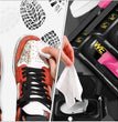 Natural Sneaker & Shoe Cleaner Wipes - 1 Pack of 80 Wipes