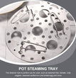 Stainless Steel Egg-Multipurpose Steaming Rack