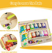Magnetic Color & Number Maze Montessori Wooden Puzzle Game Board