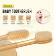 Soft Silicone Bristle Oral Care Toothbrush For Baby