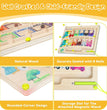 Magnetic Color & Number Maze Montessori Wooden Puzzle Game Board
