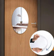 Combo of Oval Shape & Square Shape Mirror (Pack of 2)
