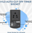 Automatic Cut Off Timer Switch Plug