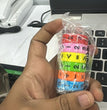 Math Cylinder Circular Shape Educational Abacus Puzzle