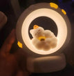 Sleeping Cat LED Night Light Lamp with Touch Control