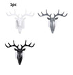Hanging Hook- Self Adhesive Deer Head Hanging Hook (Pack of 1)