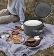 Plate Storage Case with 12 Thick Felt Dividers