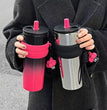 Dual Function Steel Tumbler