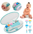 Baby Nail Clippers with LED Light – Blue