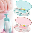 Baby Nail Clippers with LED Light – Blue