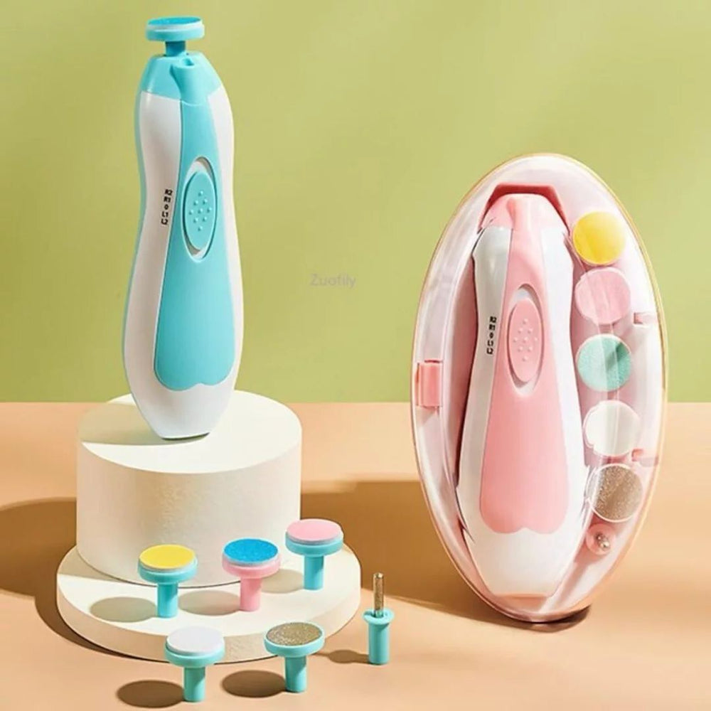 Baby Nail Clippers with LED Light – Blue