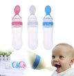 Premium Baby Food Squeeze Feeder Spoon, No-Mess Feeding Solution