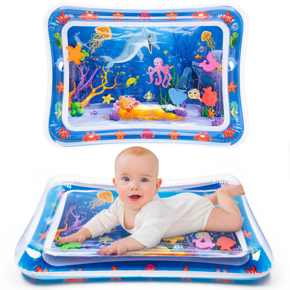 Baby Water Play Mat for Tummy Time | Non-Toxic & Fun